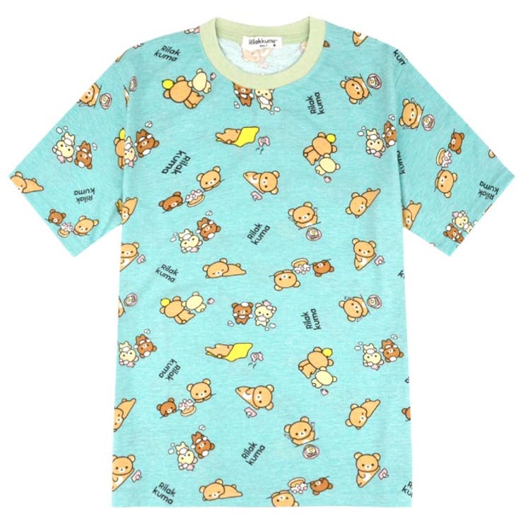 リラックマ 総柄 半袖Tシャツ | CharaBasket | 詳細画像8 
