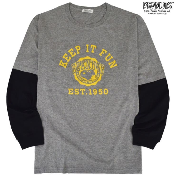 スヌーピー 切替 長袖 | CharaBasket | 詳細画像4 