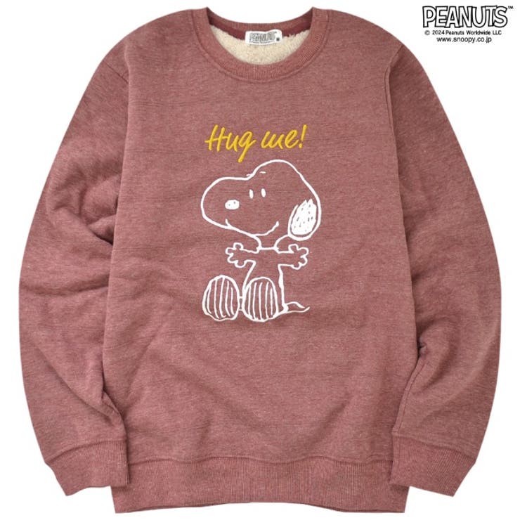 スヌーピー タックボーダー ボア トレーナー SNOOPY PEANUTS | CharaBasket | 詳細画像3 