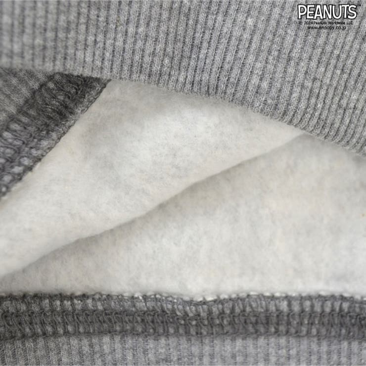 スヌーピー 刺繍 裏起毛 トレーナー スウェット PEANUTS SNOOPY | CharaBasket | 詳細画像6 