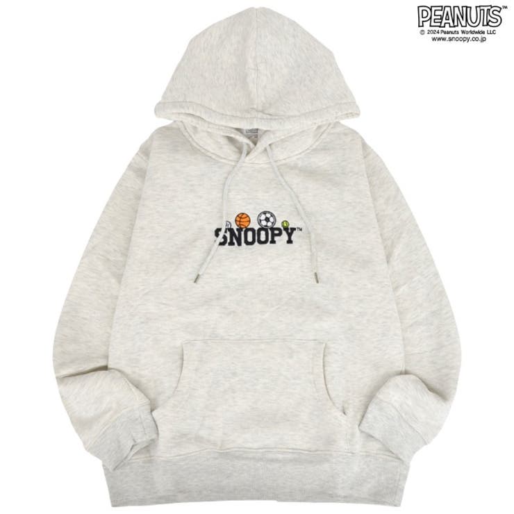 スヌーピー プリント 裏毛 プルパーカー 春秋冬 スウェット SNOOPY | CharaBasket | 詳細画像9 