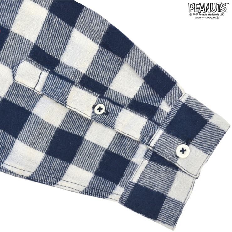スヌーピー チェックシャツ フランネル | CharaBasket | 詳細画像7 