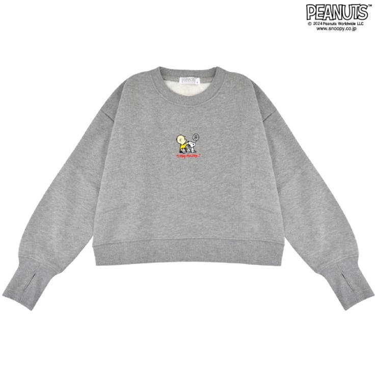 スヌーピー 刺繍 裏起毛 | CharaBasket | 詳細画像2 