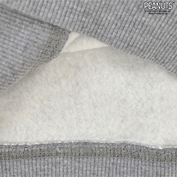 スヌーピー 刺繍 裏起毛 | CharaBasket | 詳細画像5 