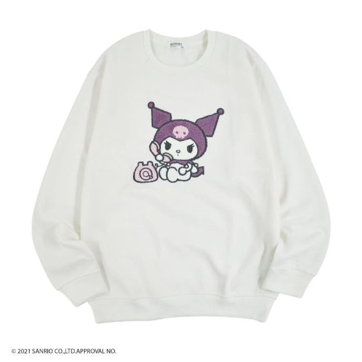 【Mao☆】クロミ トレーナー(サンリオ)☆4L sanrio（サンリオ） サンリオキャラクターズ クロミ 裏毛 トレーナー