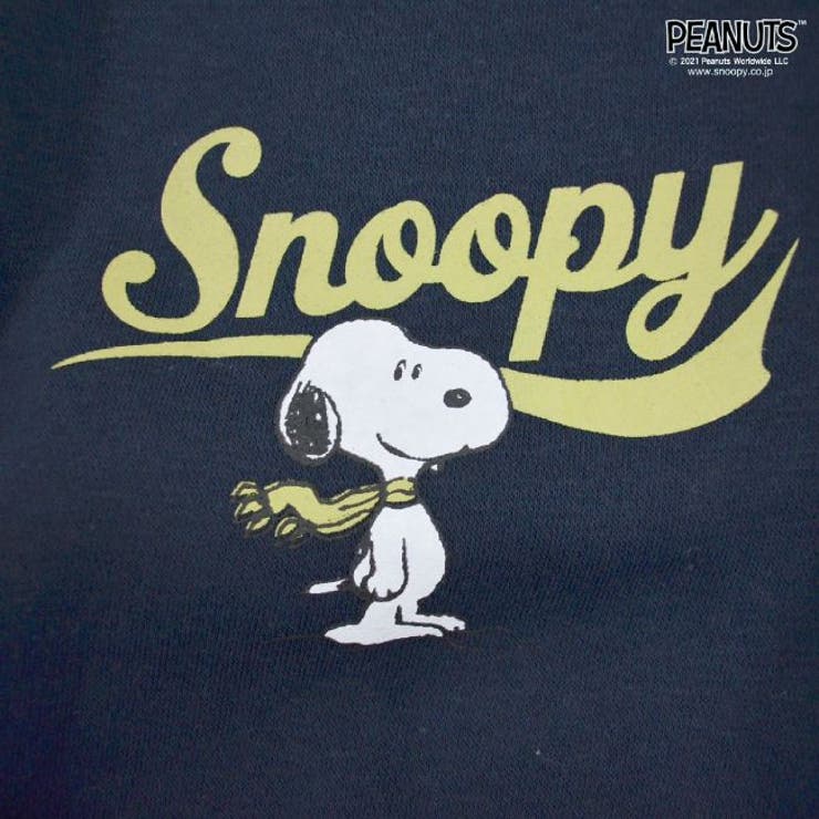 PEANUTS スウェットパンツ ジャージ スヌーピー 総柄 裏起毛