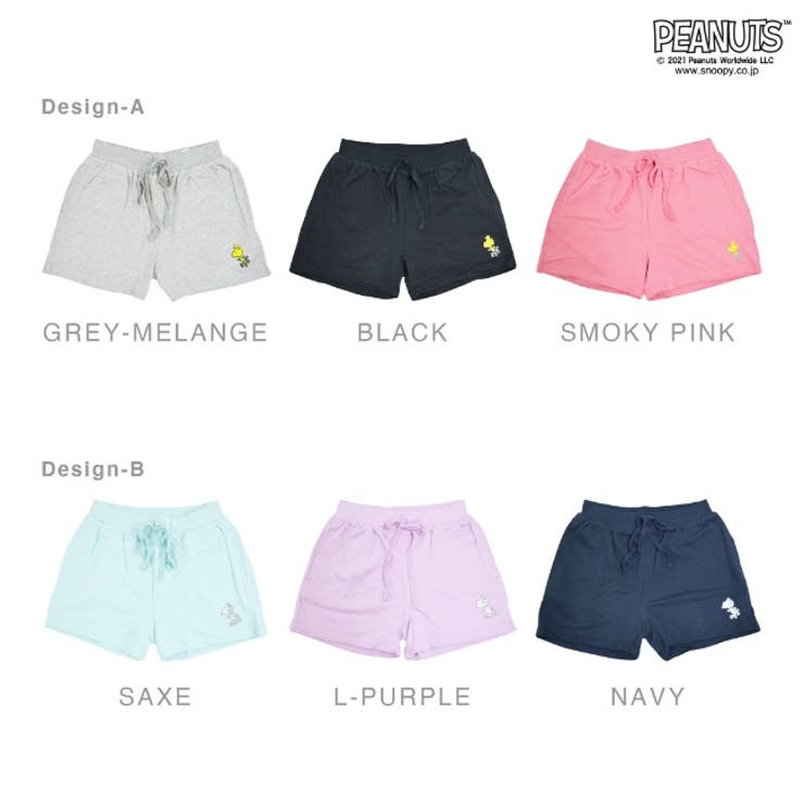 スヌーピー スウェット トレーナー 生地 ショート パンツ レディース | CharaBasket | 詳細画像10 