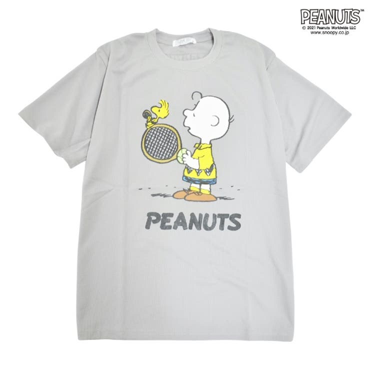 スヌーピー Tシャツ ドライ 吸汗速乾 プリント 夏 ピーナッツ 半袖  テニス[品番：YSDW0001478]｜CharaBasket（キャラバスケット）のレディースファッション通販｜SHOPLIST（ショップリスト）