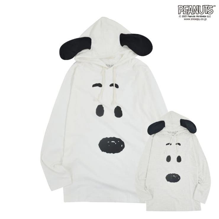 スヌーピー プリント 天竺 パーカー 秋 冬 フード付き Peanuts 品番 Ysdw Charabasket キャラバスケット の レディースファッション通販 Shoplist ショップリスト