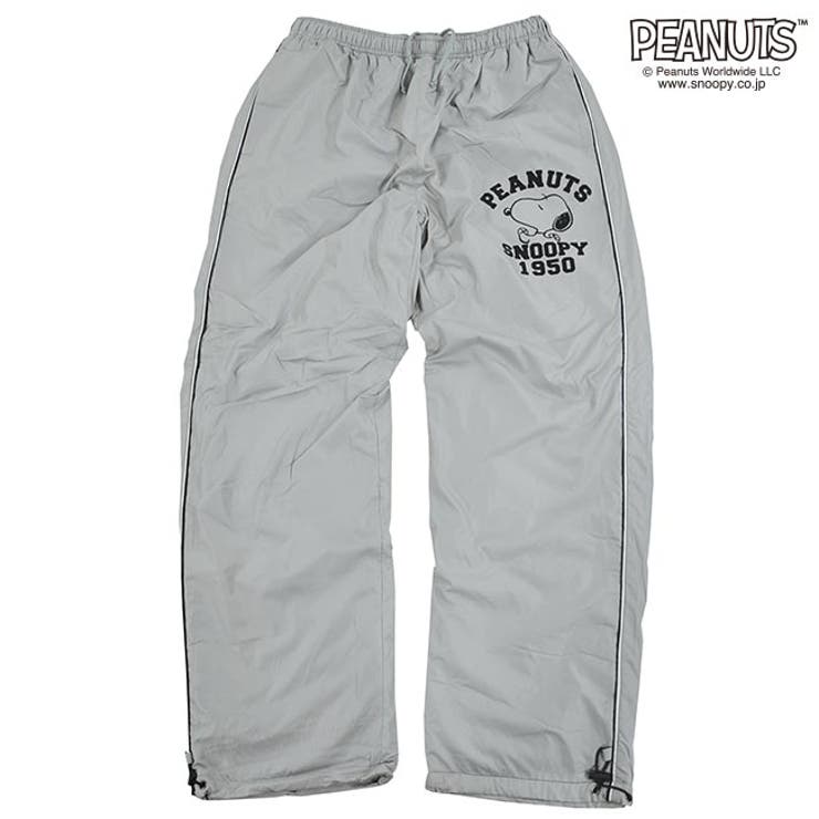 スヌーピー 裏 フリース パンツ メンズ レディース 防寒[品番