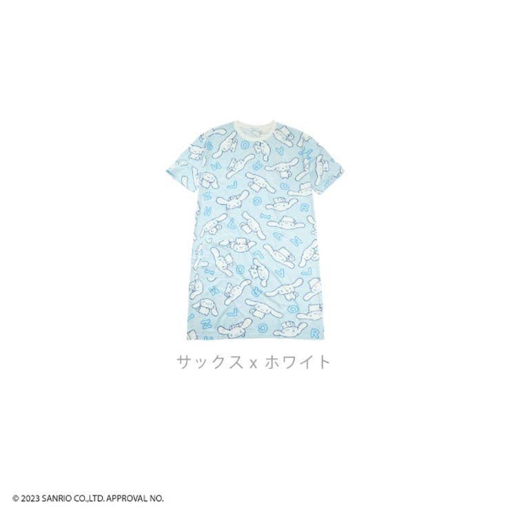 シナモロール BIG Tシャツ 半袖 プリント トップス | CharaBasket | 詳細画像5 