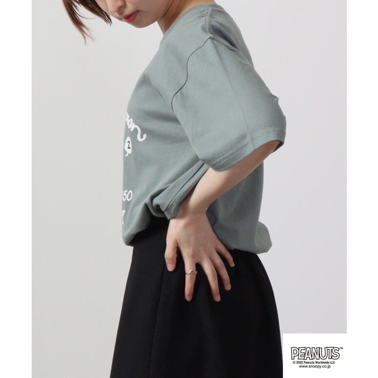 スヌーピー 半袖 Tシャツ PEANUTS | CharaBasket | 詳細画像2 