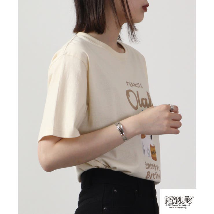 スヌーピー 半袖 Tシャツ PEANUTS | CharaBasket | 詳細画像4 