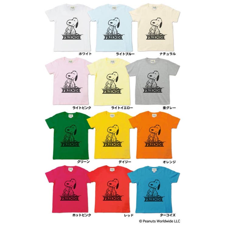 ヴィンテージ スヌーピー 子供服 半袖 Tシャツ キッズ | CharaBasket【KIDS】 | 詳細画像4 
