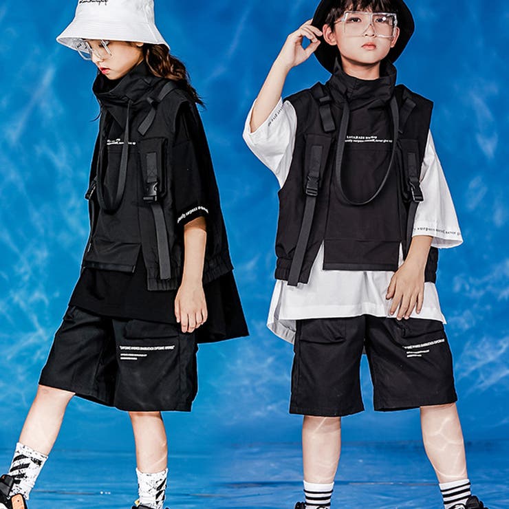 【サイドラインロゴパンツ】キッズ ダンス衣装 ヒップホップ | CHEER | 詳細画像3 