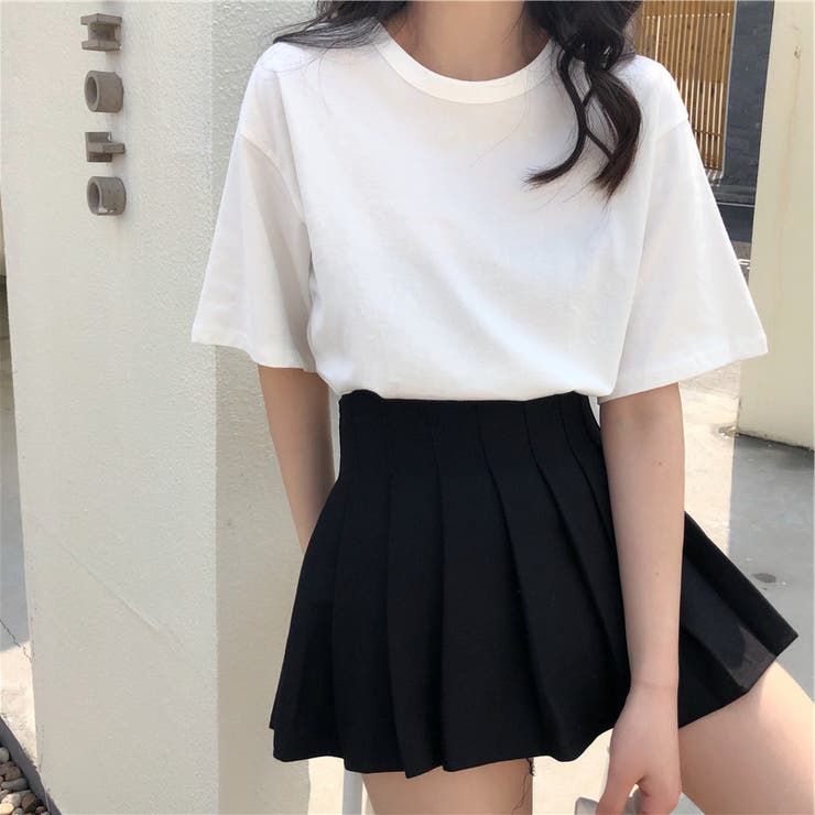 バックツイスト開きルーズTシャツ 春 夏 | Alvia | 詳細画像9 