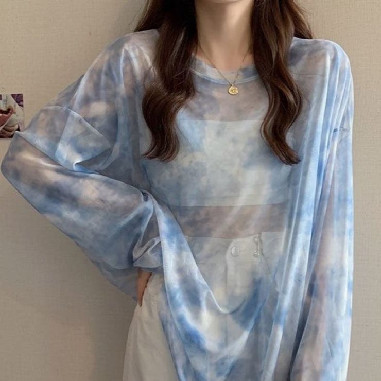 ニュアンス柄シアールーズトップス 春 夏 | Alvia | 詳細画像10 
