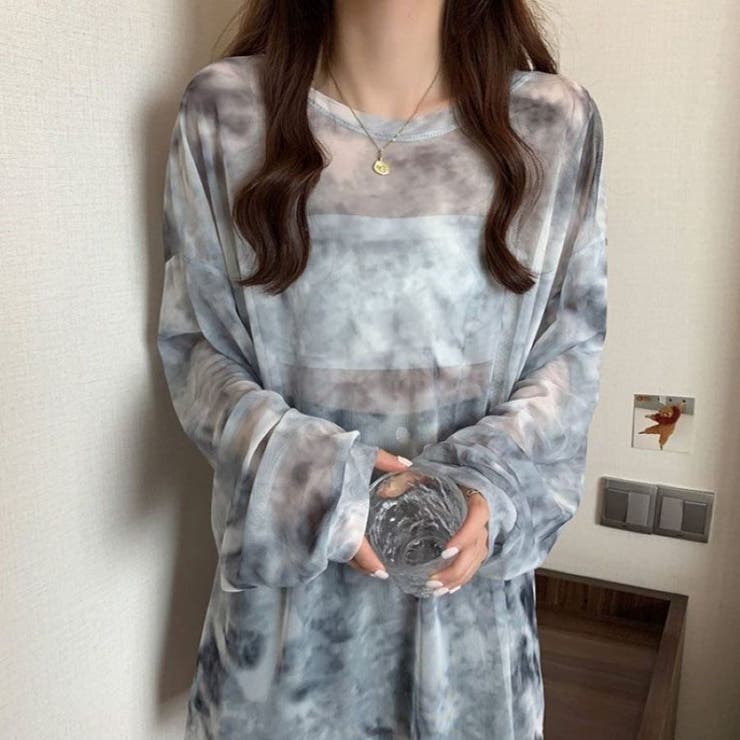 ニュアンス柄シアールーズトップス 春 夏 | Alvia | 詳細画像5 