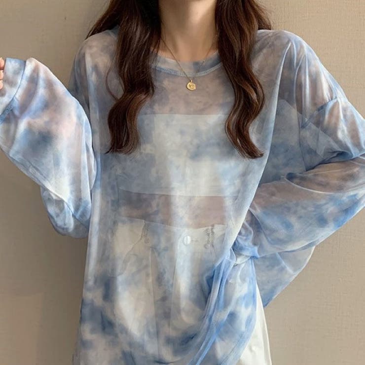 ニュアンス柄シアールーズトップス 春 夏 | Alvia | 詳細画像9 