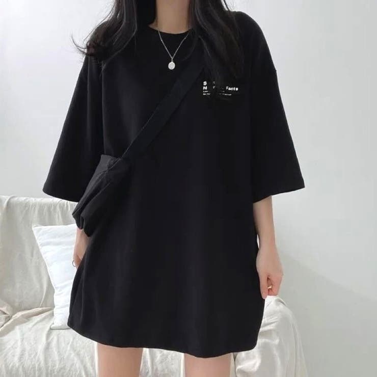 バックプリントルーズTシャツ 春 夏 | Alvia | 詳細画像17 