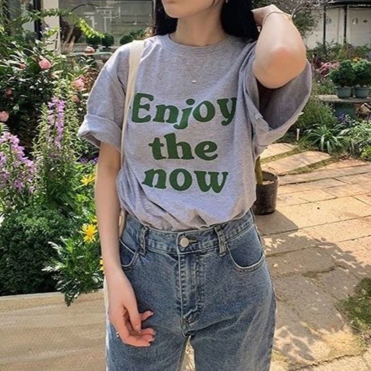 EnjoyプリントルーズTシャツ 春 夏 | Alvia | 詳細画像22 