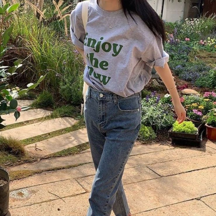EnjoyプリントルーズTシャツ 春 夏 | Alvia | 詳細画像24 