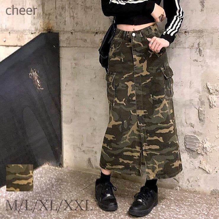 レディース 迷彩スカート Mサイズ - ミニスカート