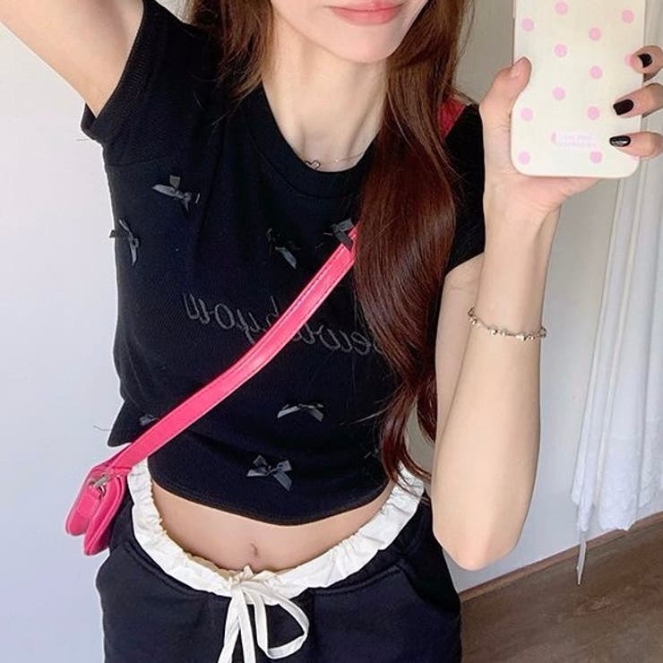 リボンショートTシャッ | Alvia | 詳細画像9 