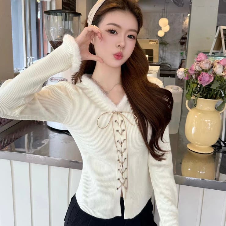 レースアップトップス | Alvia | 詳細画像11 