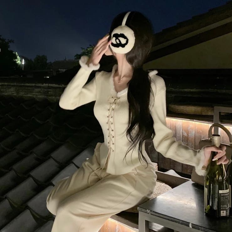 レースアップトップス | Alvia | 詳細画像5 