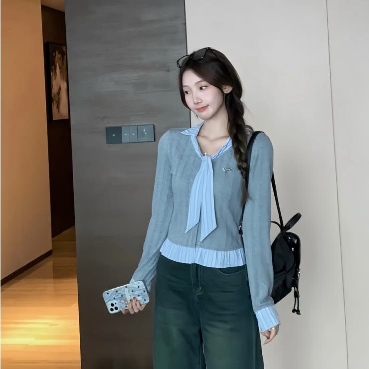 レイヤード風トップス | Alvia | 詳細画像6 