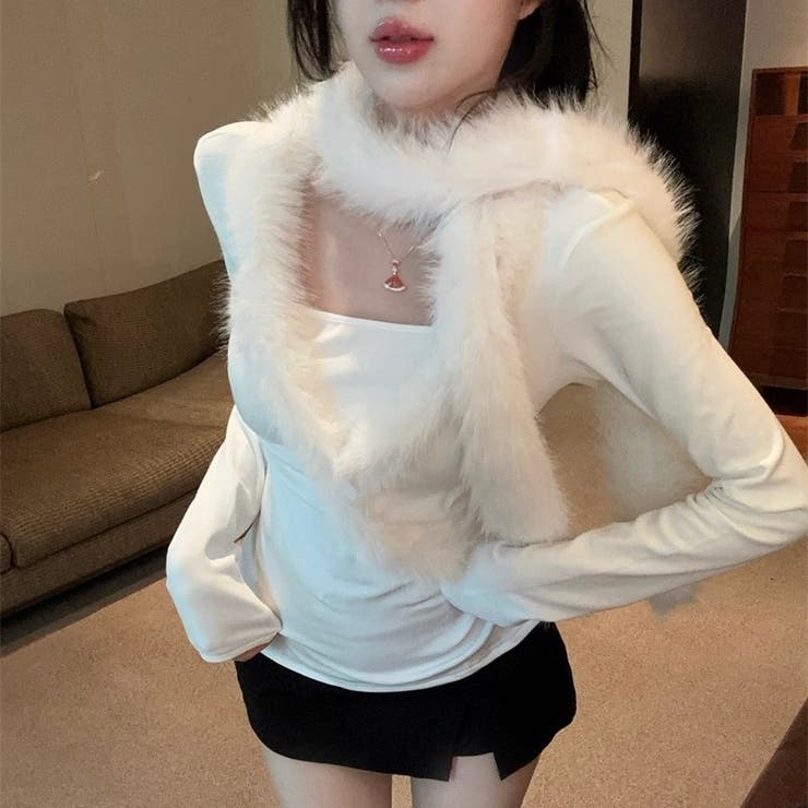 ファー付きトップス | Alvia | 詳細画像11 