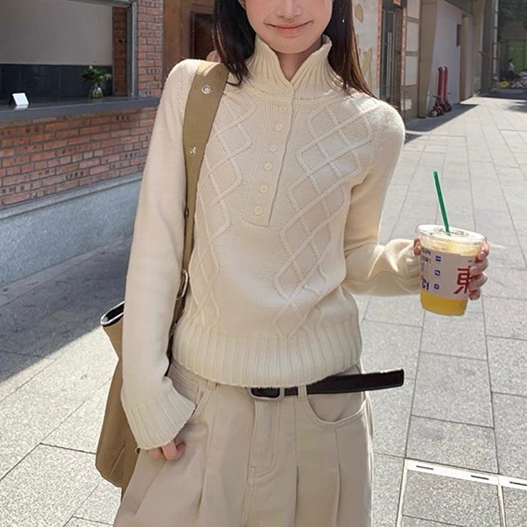 ニットプルオーバー オフィス 春 | Alvia | 詳細画像4 