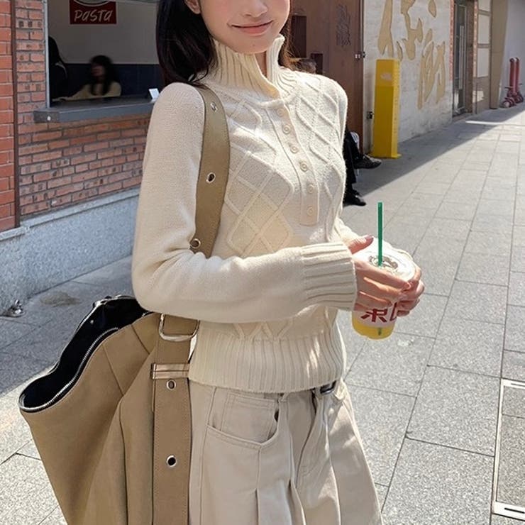 ニットプルオーバー オフィス 春 | Alvia | 詳細画像6 