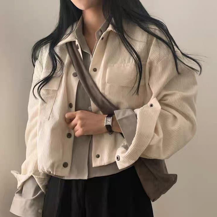 ショート丈シャツ オフィス 春 | Alvia | 詳細画像1 