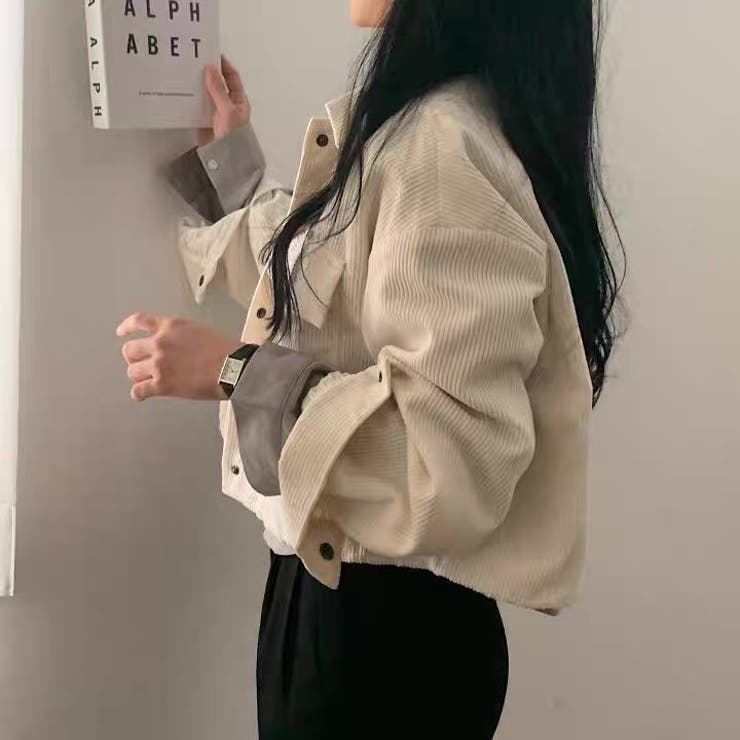 ショート丈シャツ オフィス 春 | Alvia | 詳細画像3 