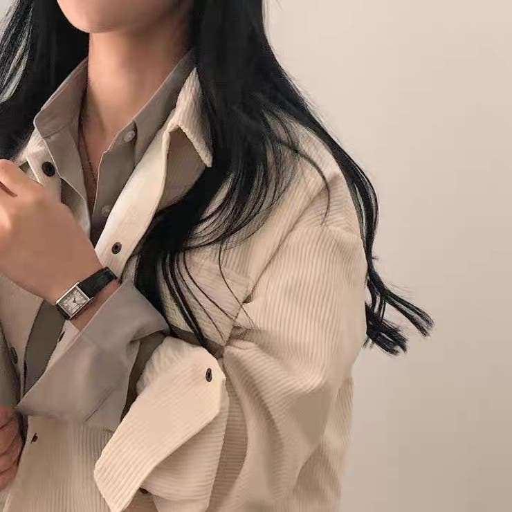 ショート丈シャツ オフィス 春 | Alvia | 詳細画像6 