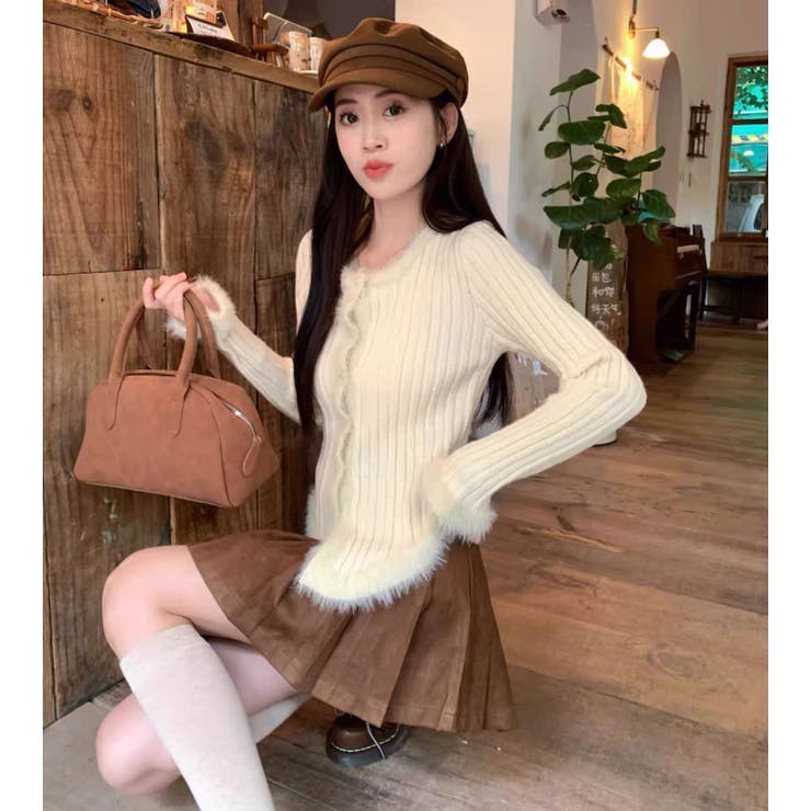 ニットカーディガン 春 韓国 | Alvia | 詳細画像11 