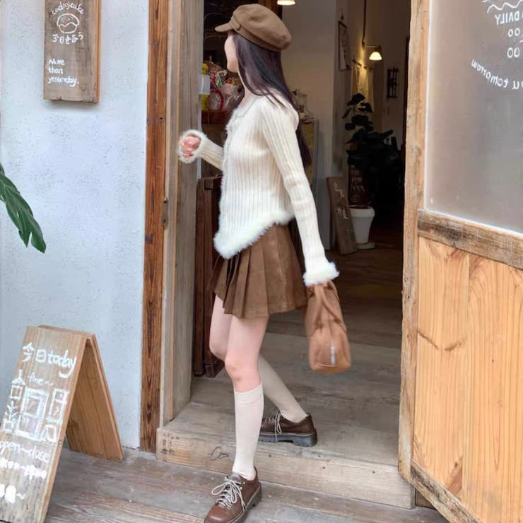 ニットカーディガン 春 韓国 | Alvia | 詳細画像8 