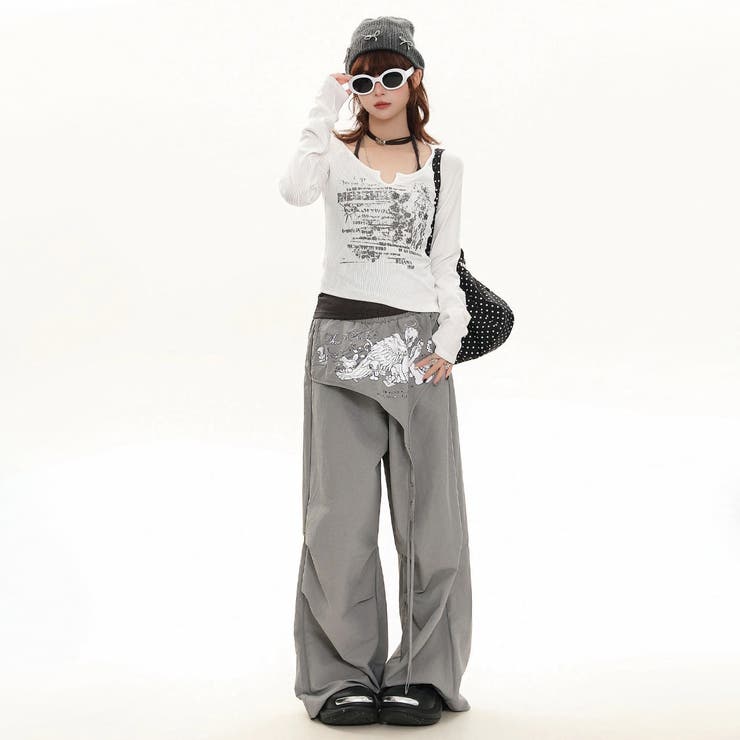 レイヤード風トップス オフィス サイズ | Alvia | 詳細画像10 