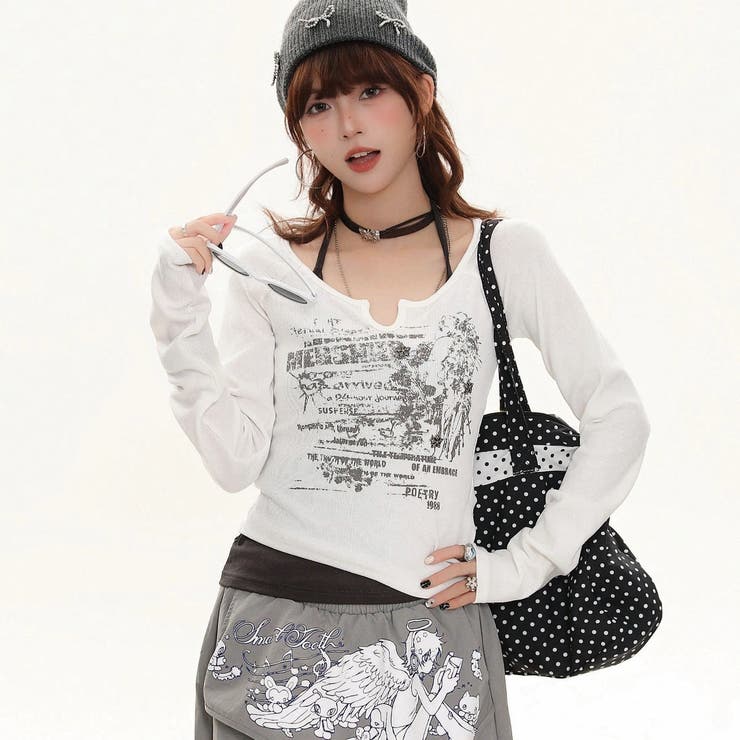 レイヤード風トップス オフィス サイズ | Alvia | 詳細画像11 