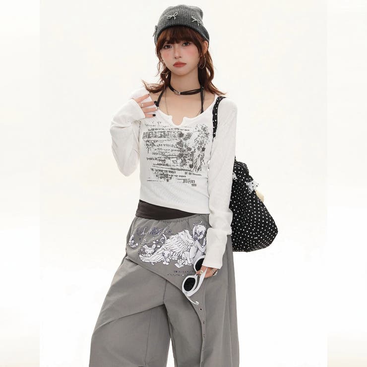 レイヤード風トップス オフィス サイズ | Alvia | 詳細画像12 