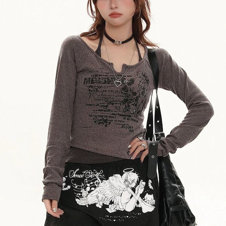 レイヤード風トップス オフィス サイズ | Alvia | 詳細画像3 