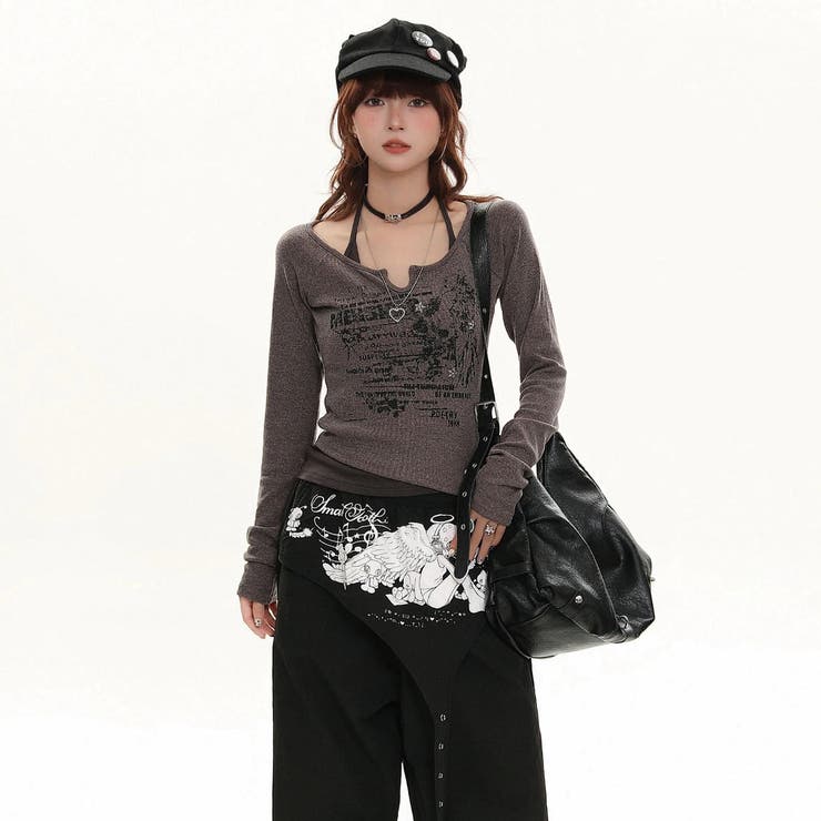 レイヤード風トップス オフィス サイズ | Alvia | 詳細画像4 