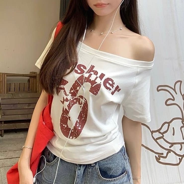 2WAY プリント半袖Tシャツ 半袖Tシャツ | Alvia | 詳細画像11 