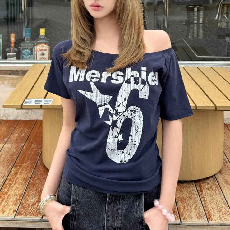 2WAY プリント半袖Tシャツ 半袖Tシャツ | Alvia | 詳細画像13 