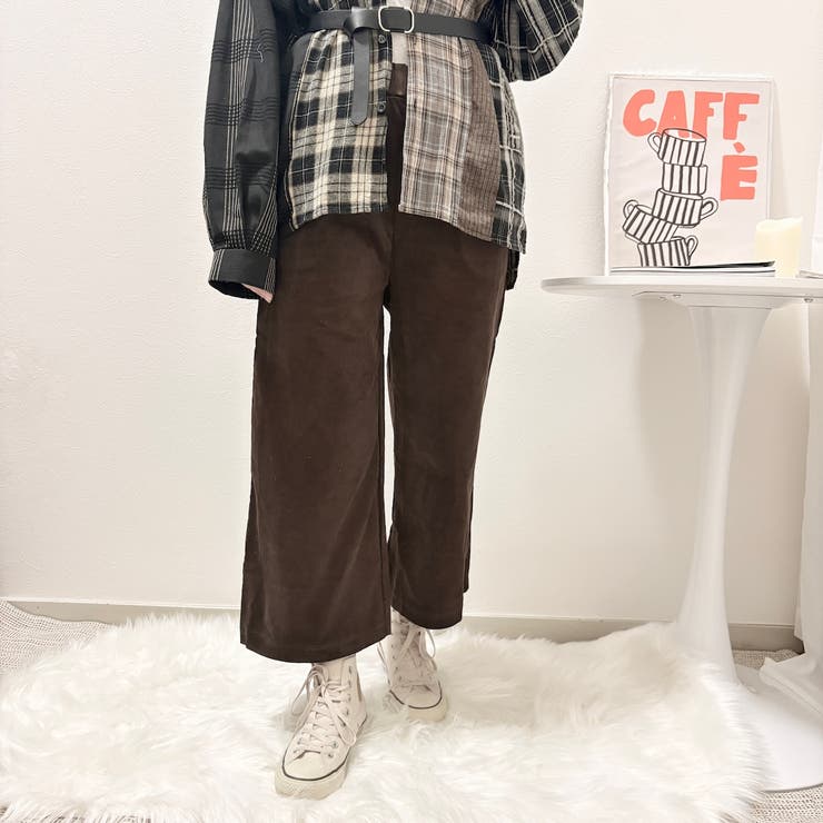 ブラウン | コーデュロイパンツ | Alvia