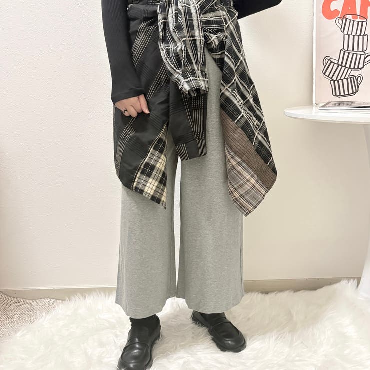 スウェットワイドパンツ | Alvia | 詳細画像3 