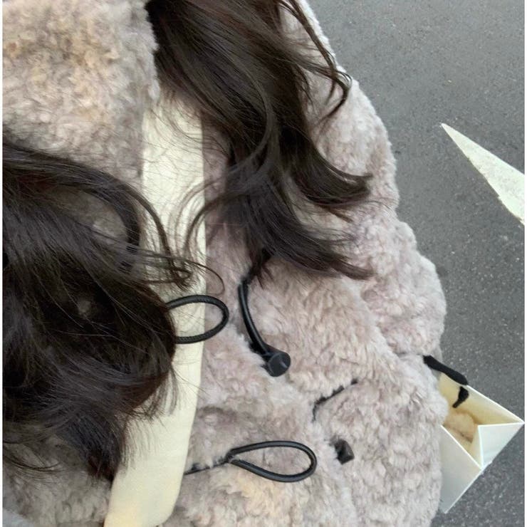 フェイクもこもこファーコートハイネック  | Alvia | 詳細画像4 