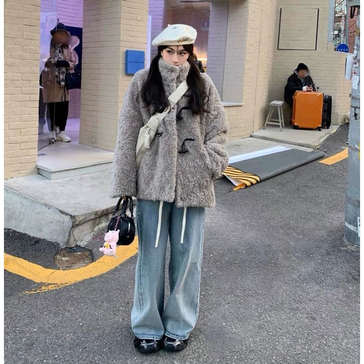 フェイクもこもこファーコートハイネック  | Alvia | 詳細画像7 